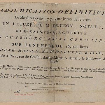 Musée Carnavalet – histoire de Paris