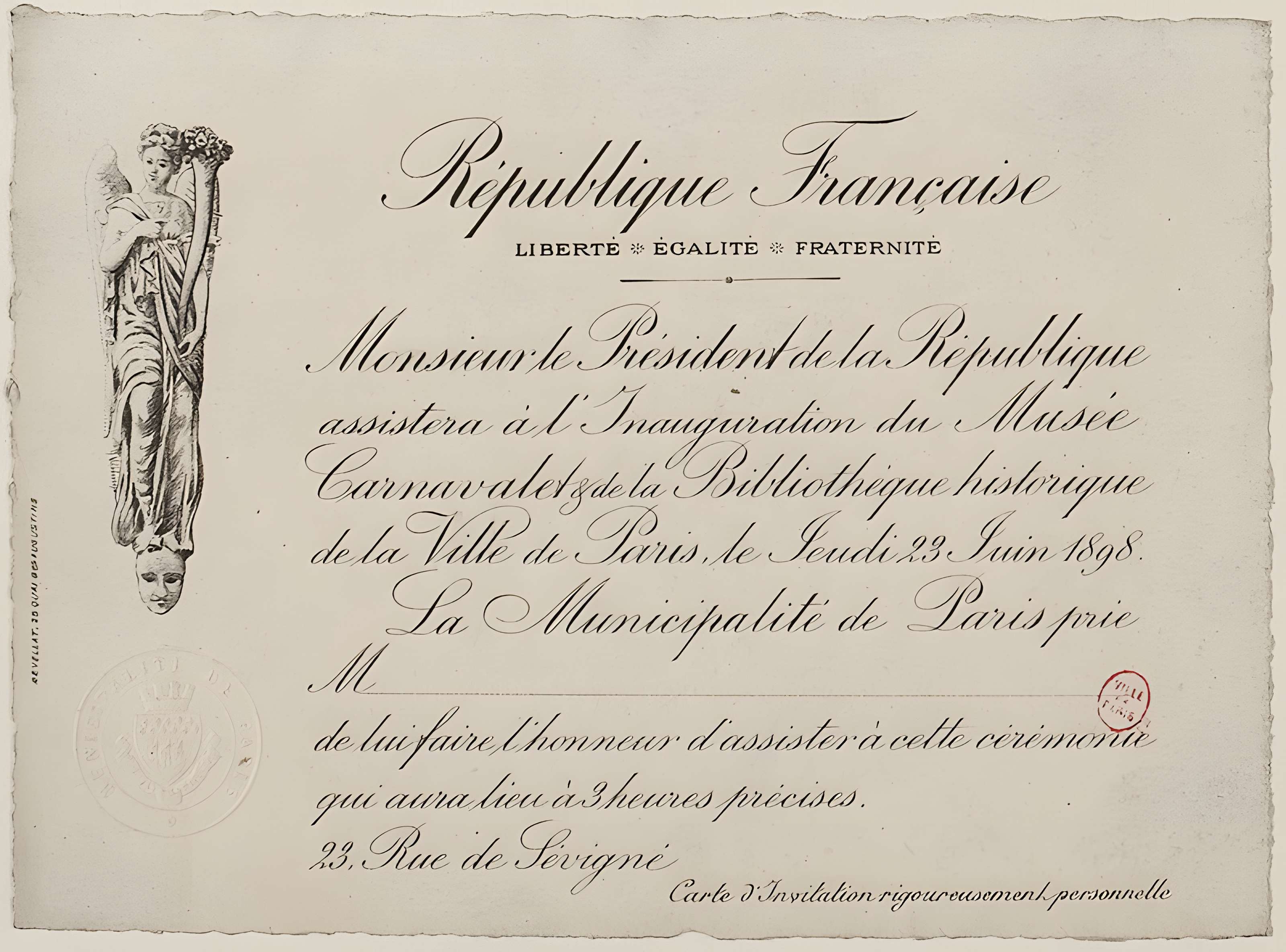 Musée Carnavalet – histoire de Paris