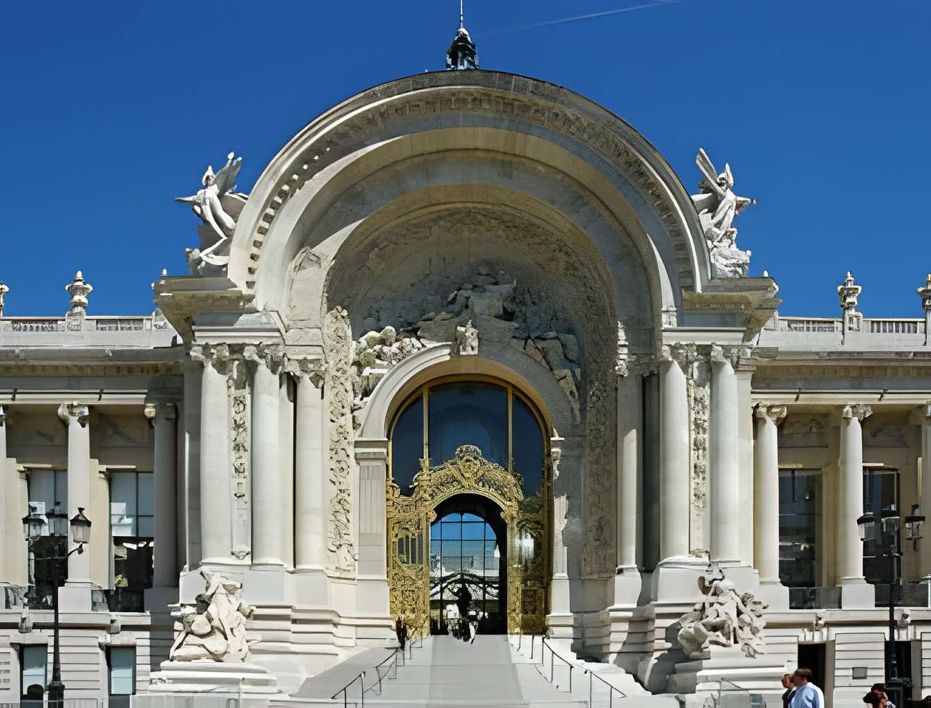 Petit Palais (musée des beaux-arts) - Paris 8ème La façade du Petit Palais