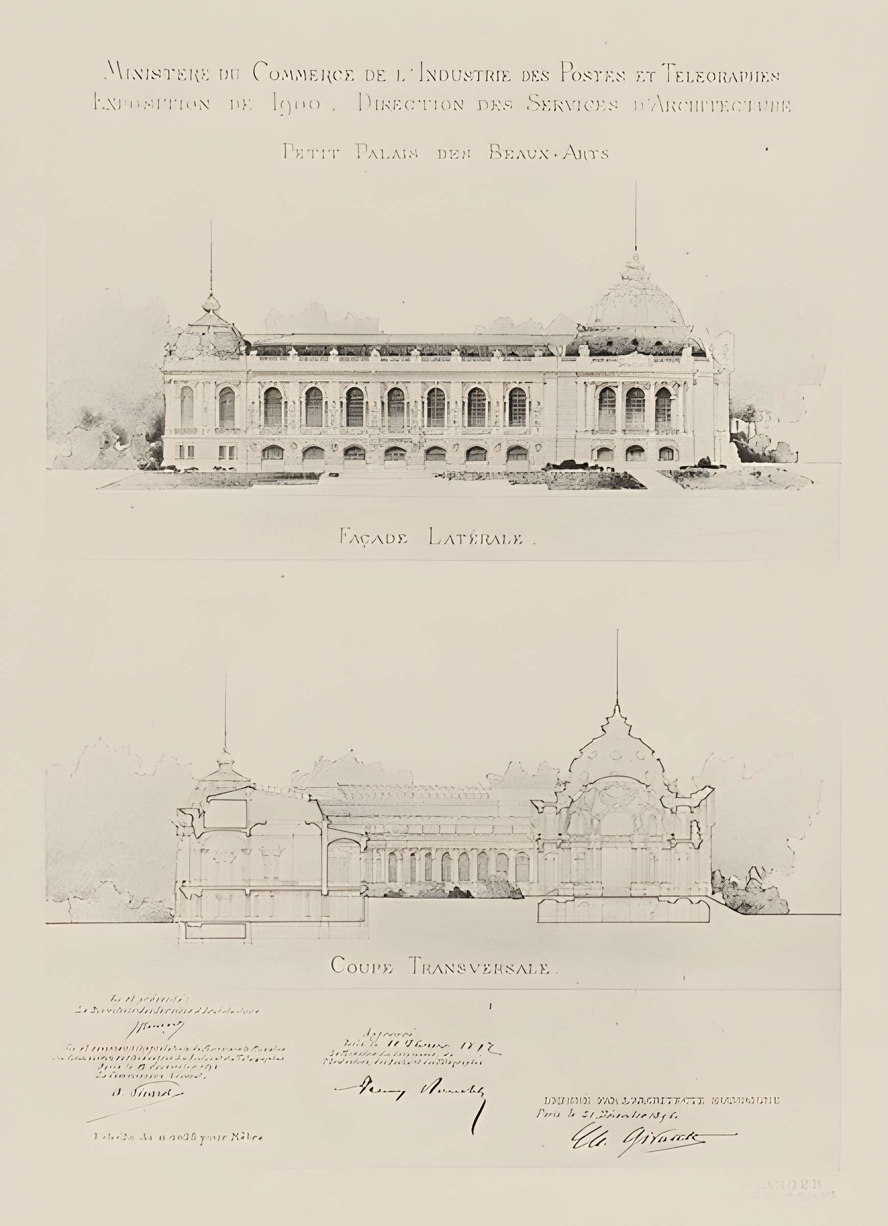 Petit Palais, actuellement musée des Beaux-Arts de la Ville de Paris