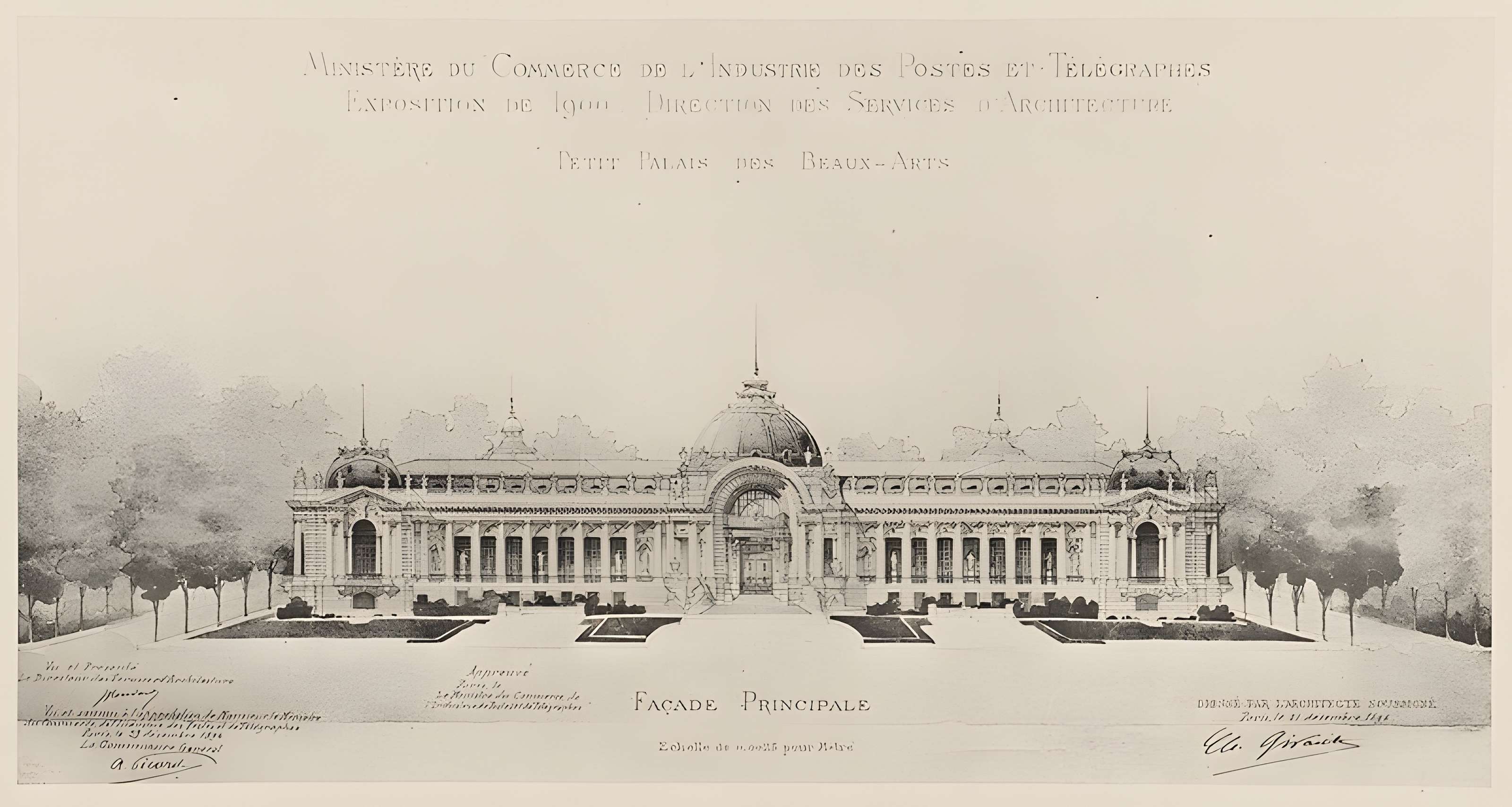 Petit Palais, actuellement musée des Beaux-Arts de la Ville de Paris