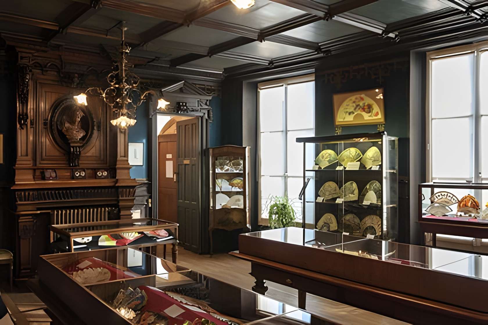 Musée de l'Éventail - Paris 10ème intérieur du musée