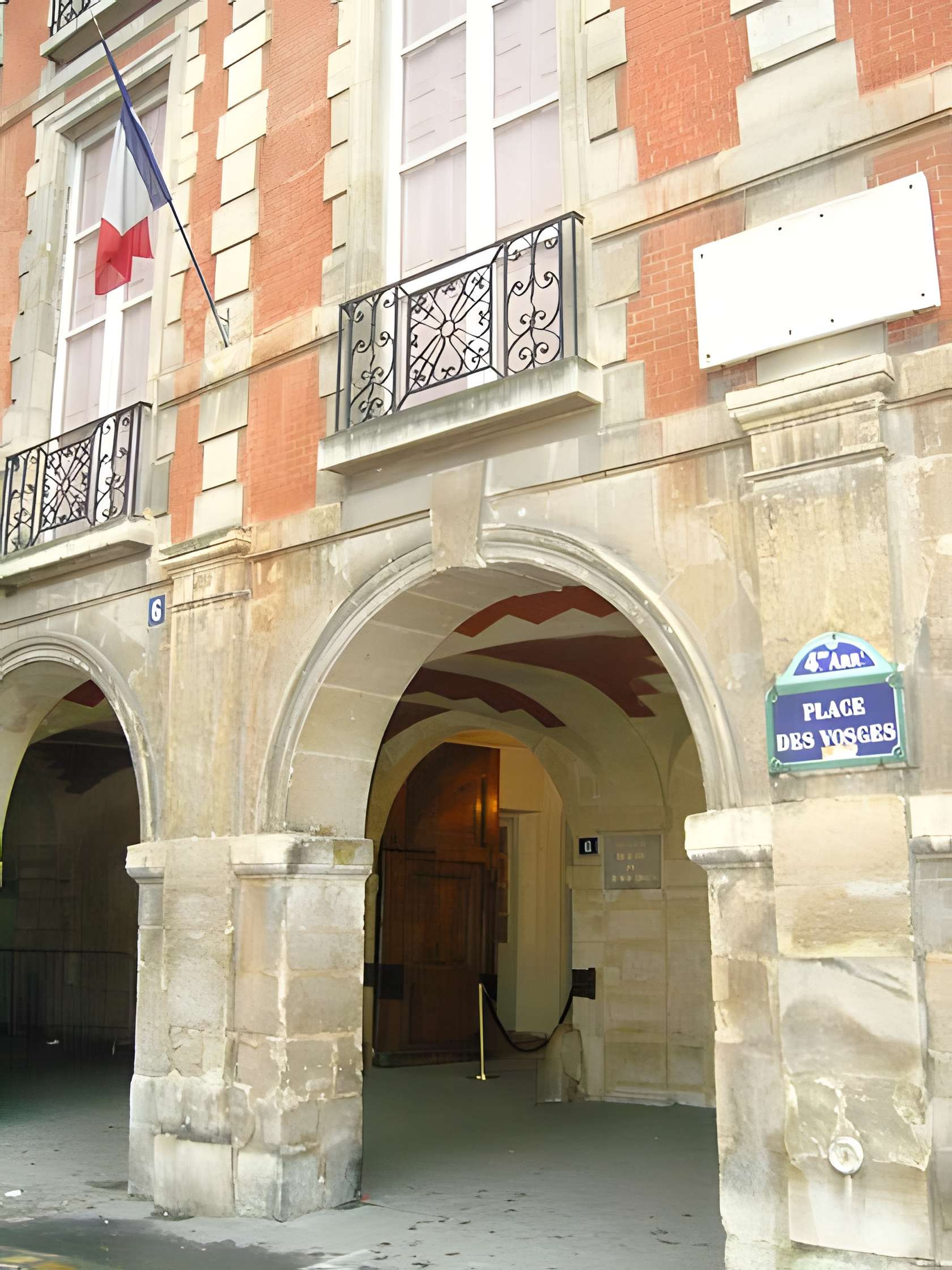 Maison de Victor Hugo Place des Vosges 