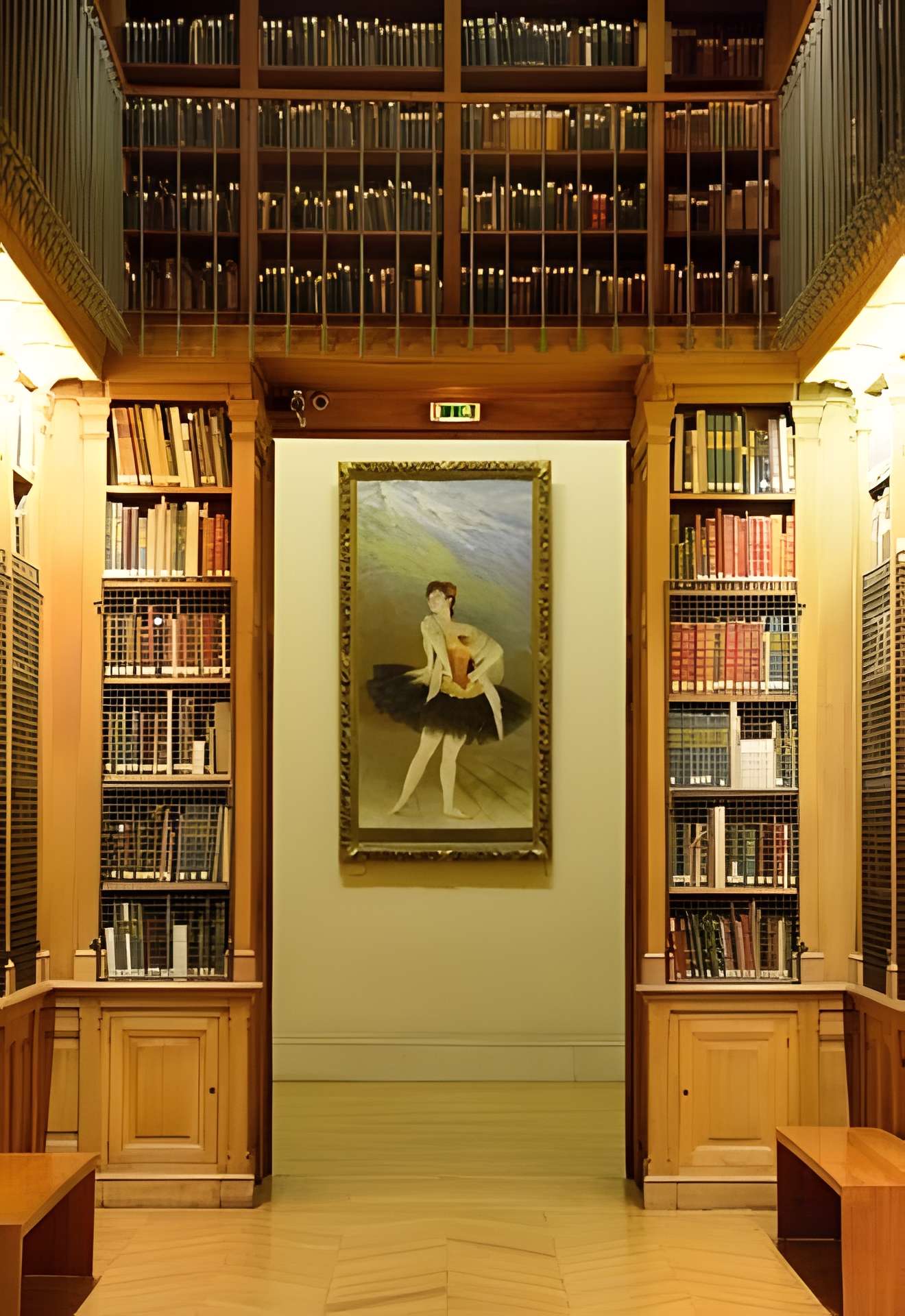 Bibliothèque-musée de l'Opéra . Intérieur du musée