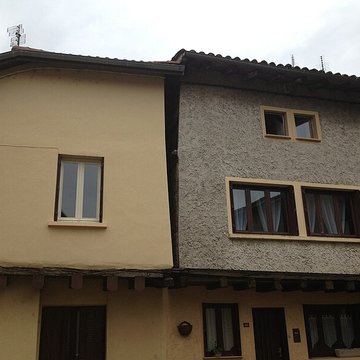 Maison à pan de bois