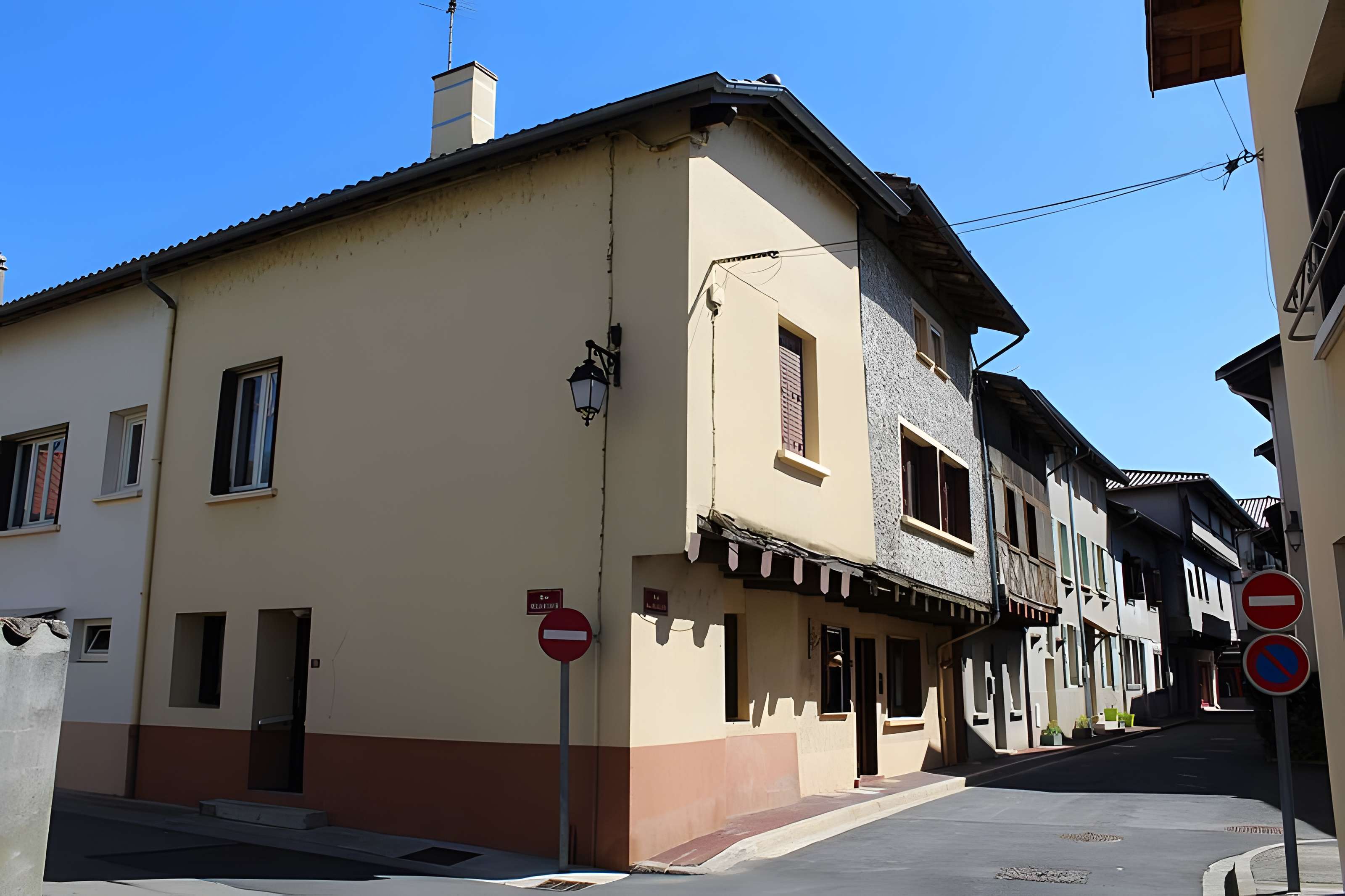 Maison à pan de bois