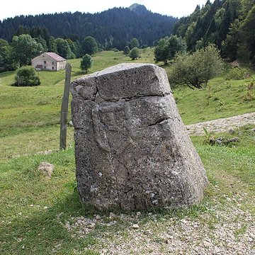 Borne frontière