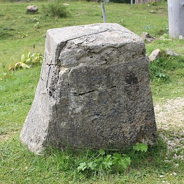 Borne frontière