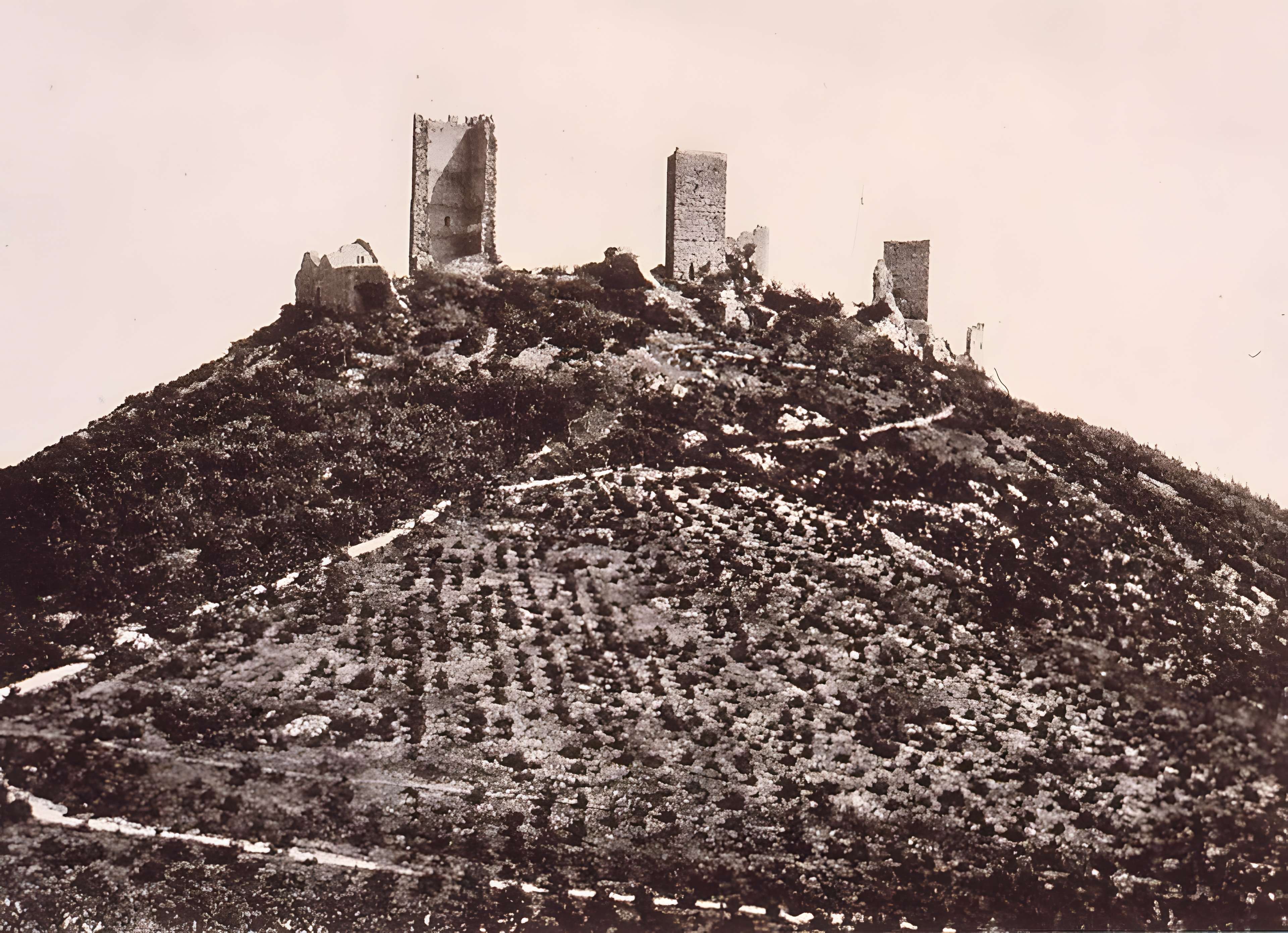 Ruines des châteaux de Weckmund et de Wahlenbourg