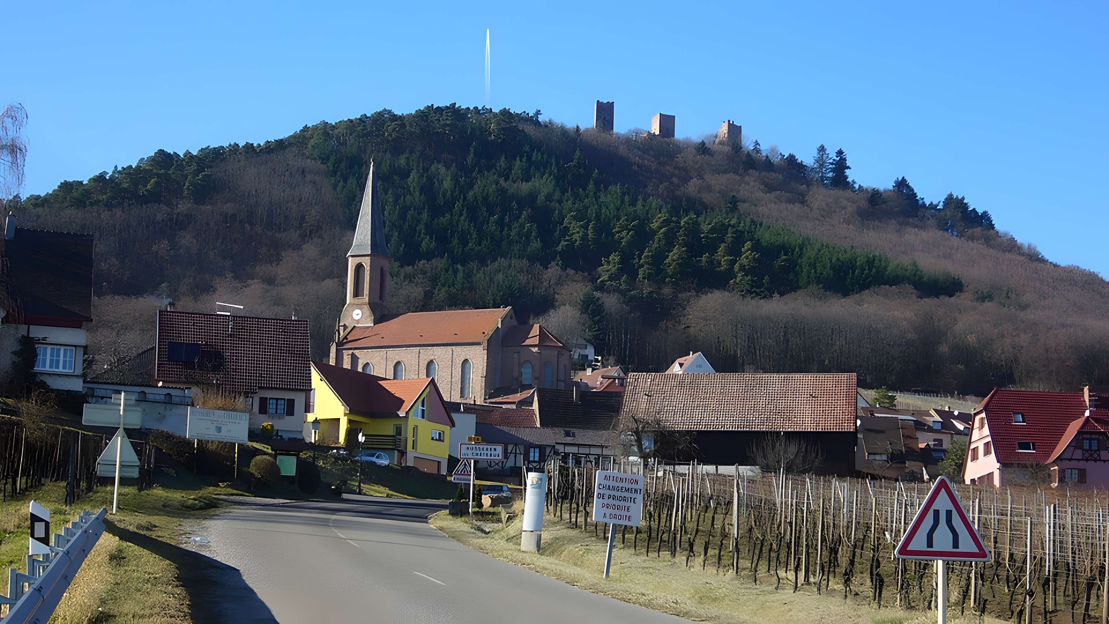 Ruines des châteaux de Weckmund et de Wahlenbourg