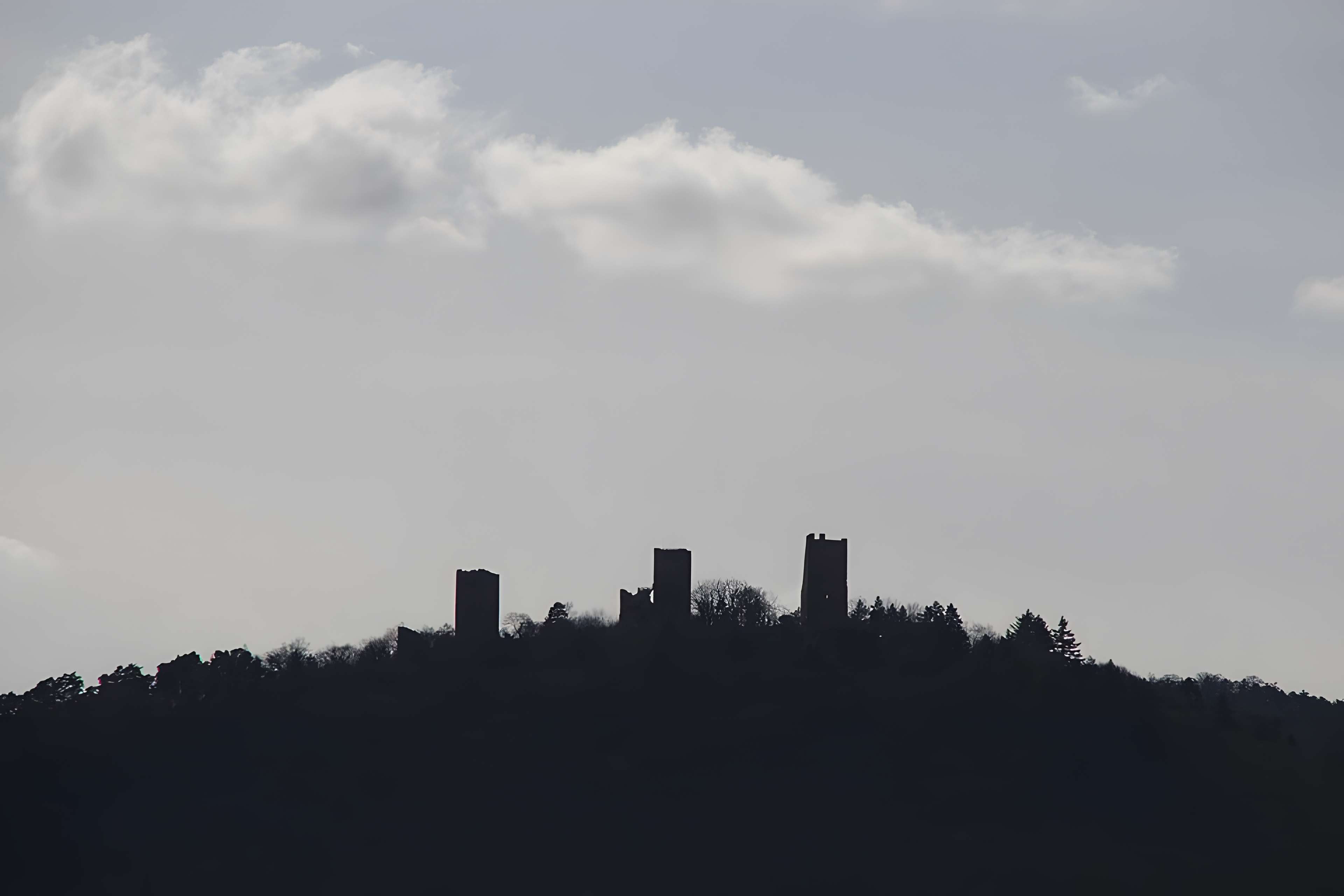 Ruines des châteaux de Weckmund et de Wahlenbourg