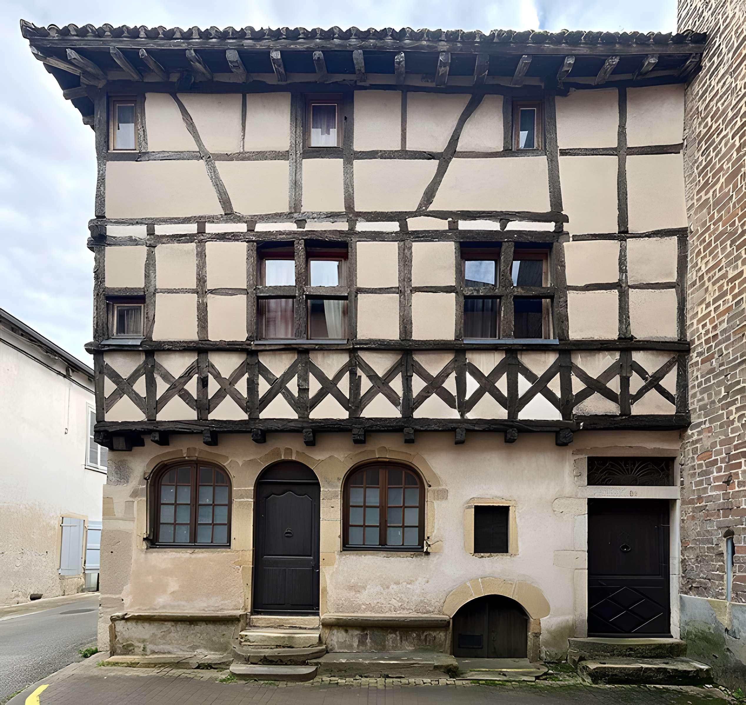 Immeuble attenant à la tour de l'Horloge, dit immeuble Dagallier