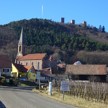 Ruines des châteaux de Weckmund et de Wahlenbourg