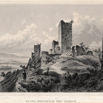 Ruines des châteaux de Weckmund et de Wahlenbourg
