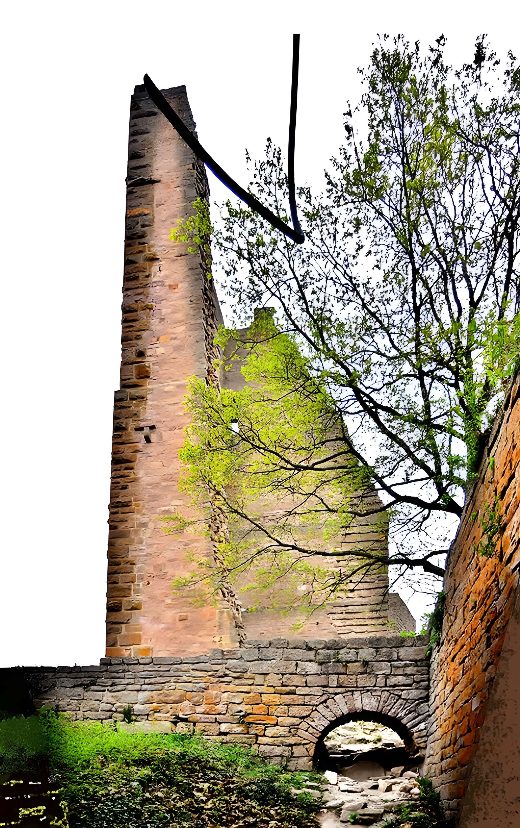 Ruines des châteaux de Weckmund et de Wahlenbourg