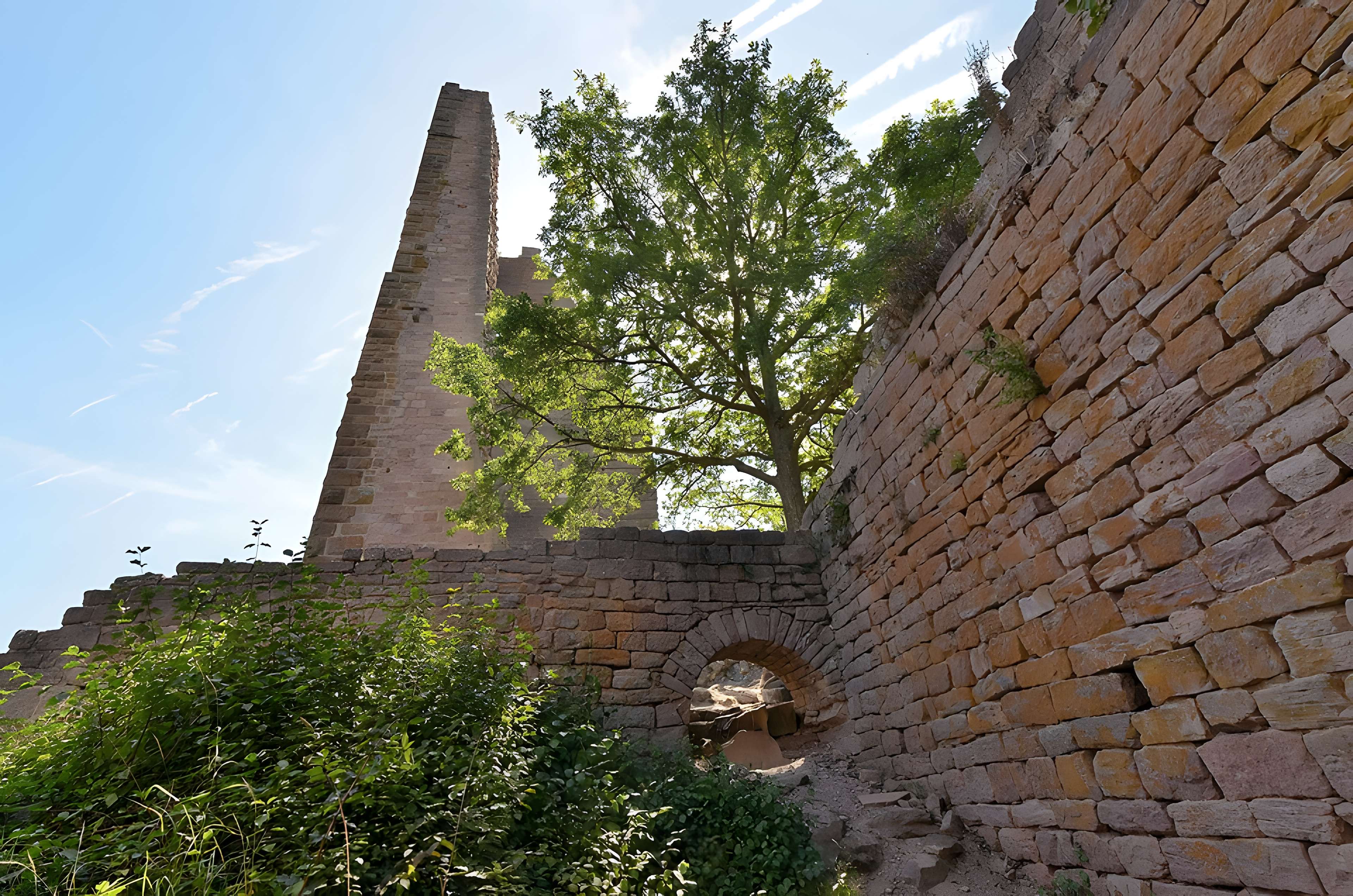 Ruines des châteaux de Weckmund et de Wahlenbourg
