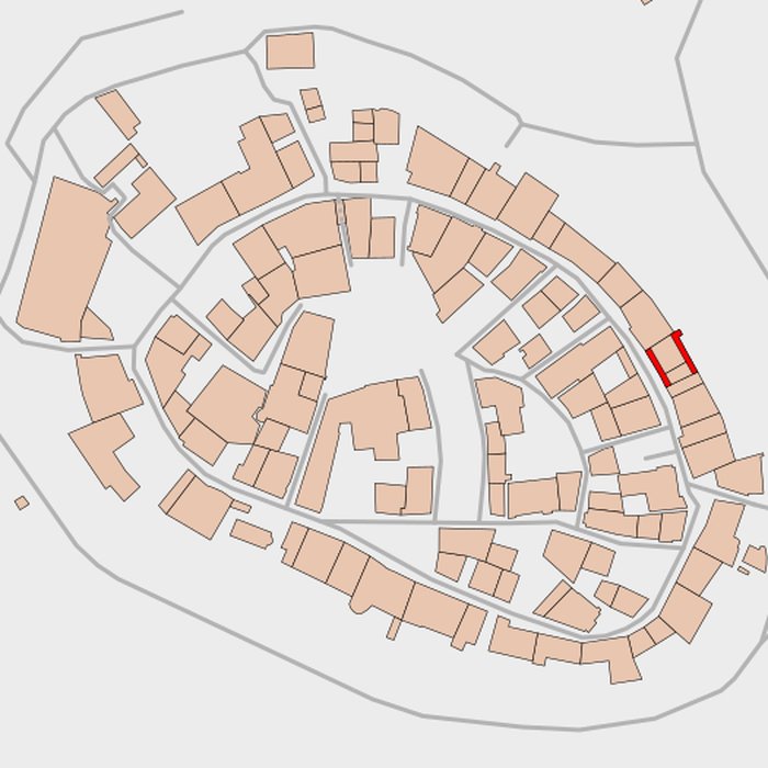 Photo de Rempart attenant à des immeubles