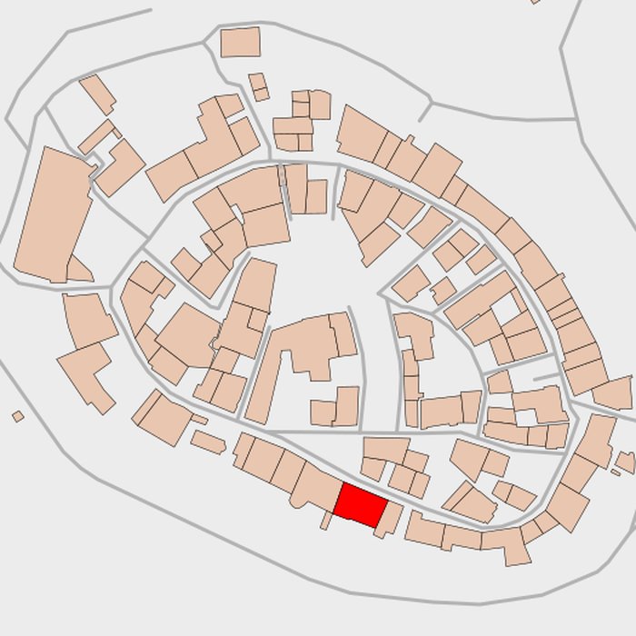 Photo de Rempart attenant à des immeubles