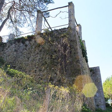 Rempart attenant à un immeuble