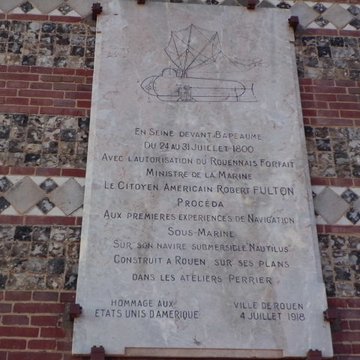 Château deau-marégraphe Quai de Boisguilbert à Rouen
