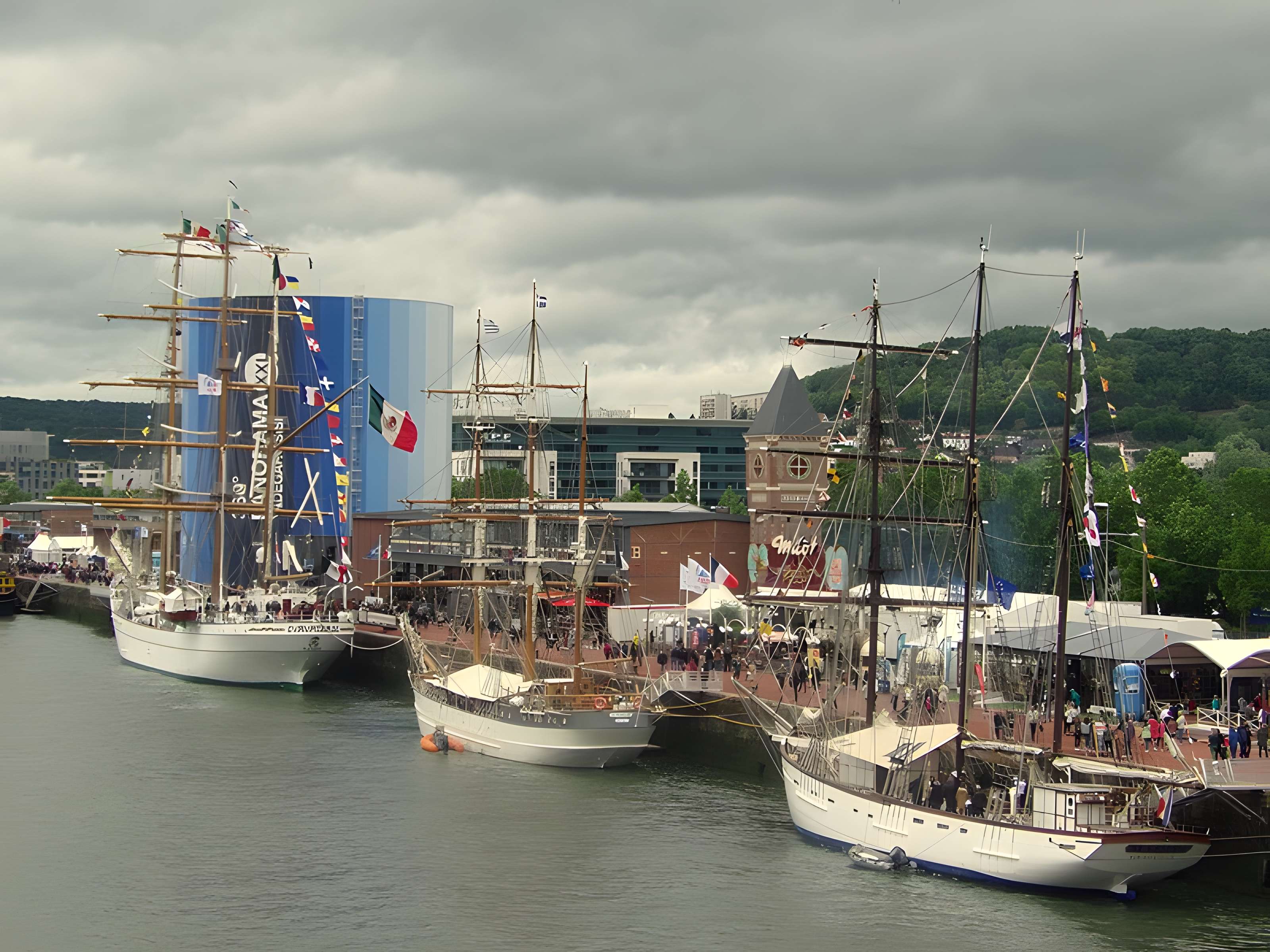 Château d'eau-marégraphe Quai de Boisguilbert à Rouen