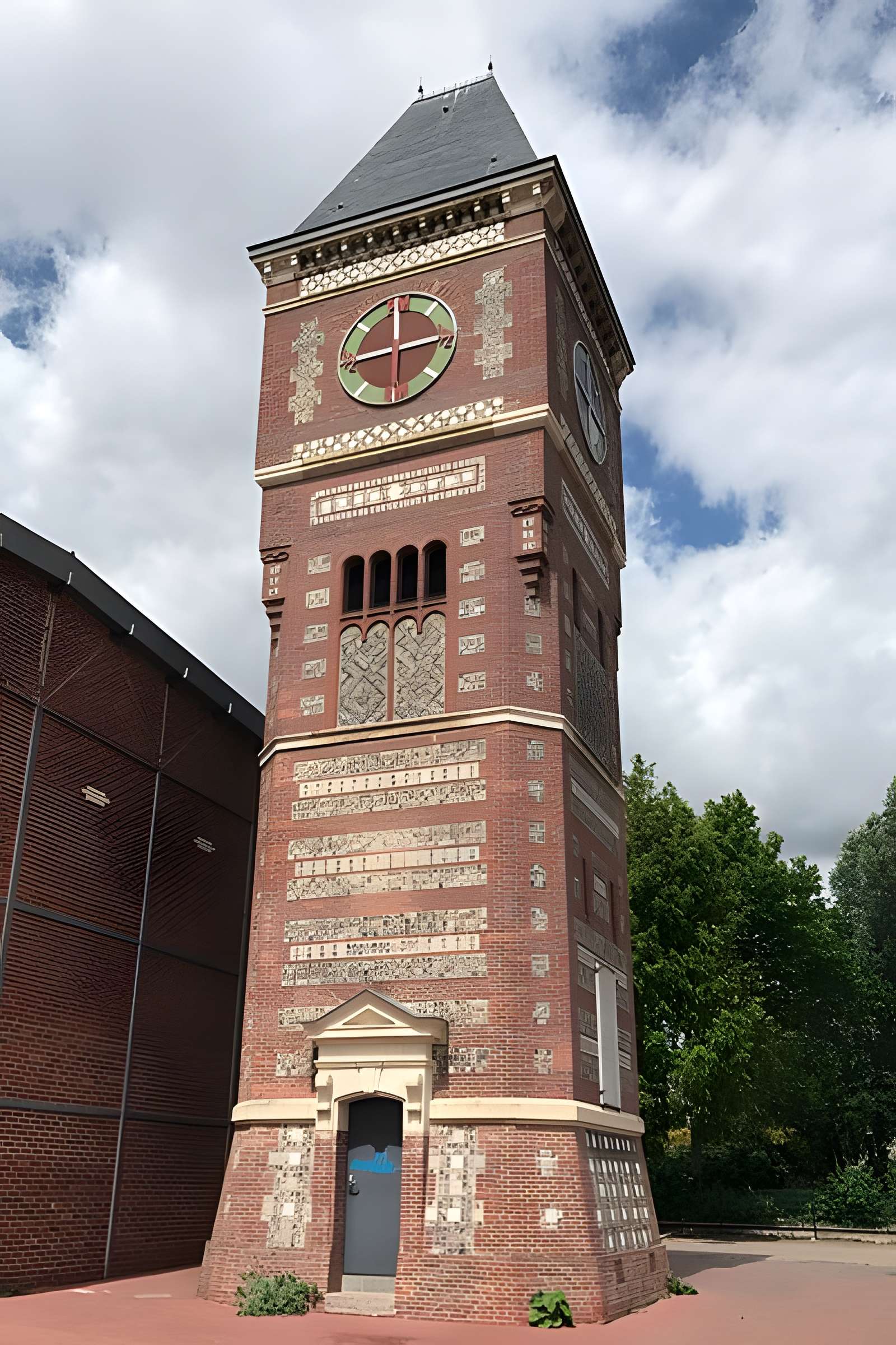 Château d'eau-marégraphe Quai de Boisguilbert à Rouen