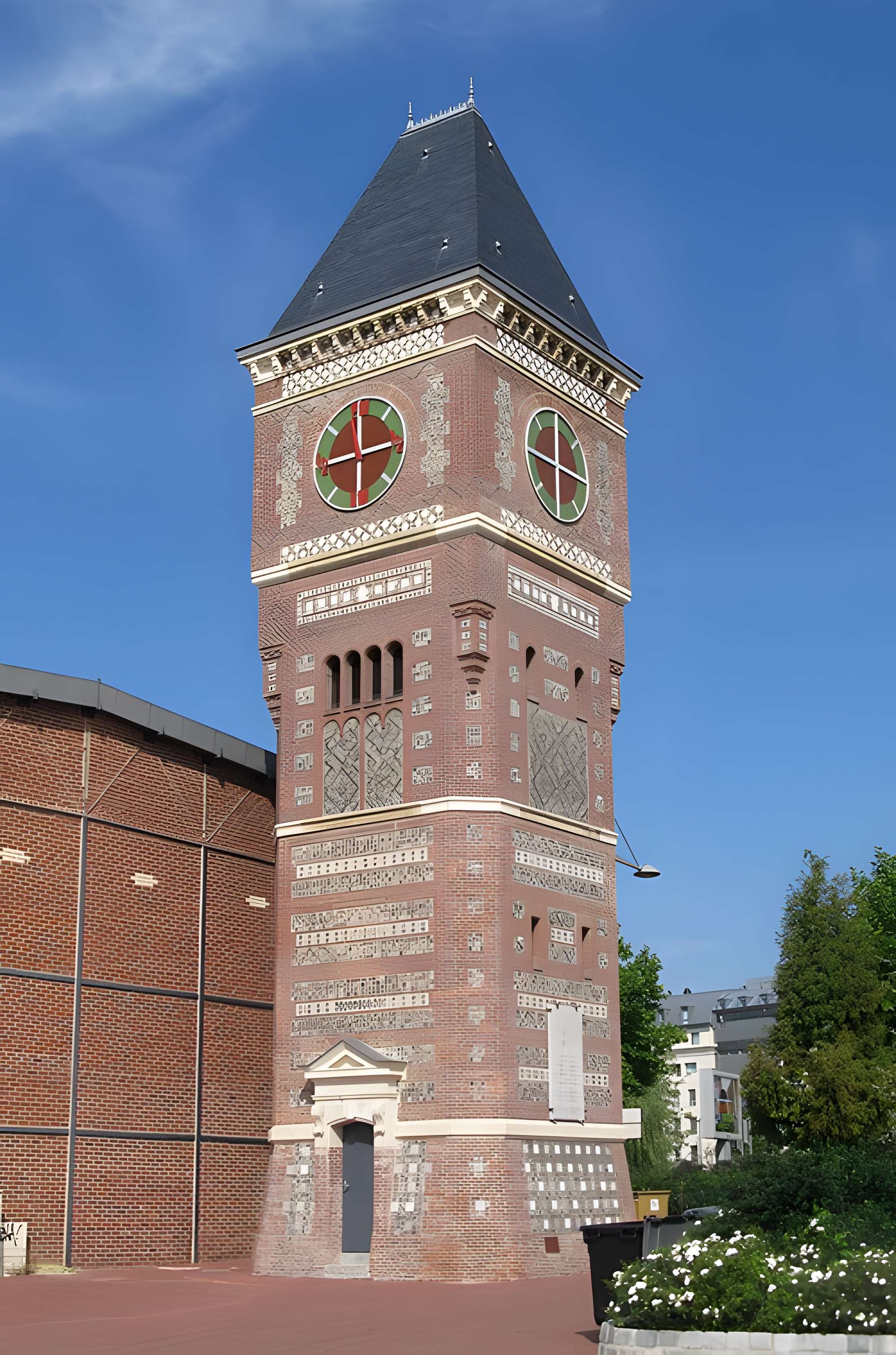 Château d'eau-marégraphe Quai de Boisguilbert à Rouen