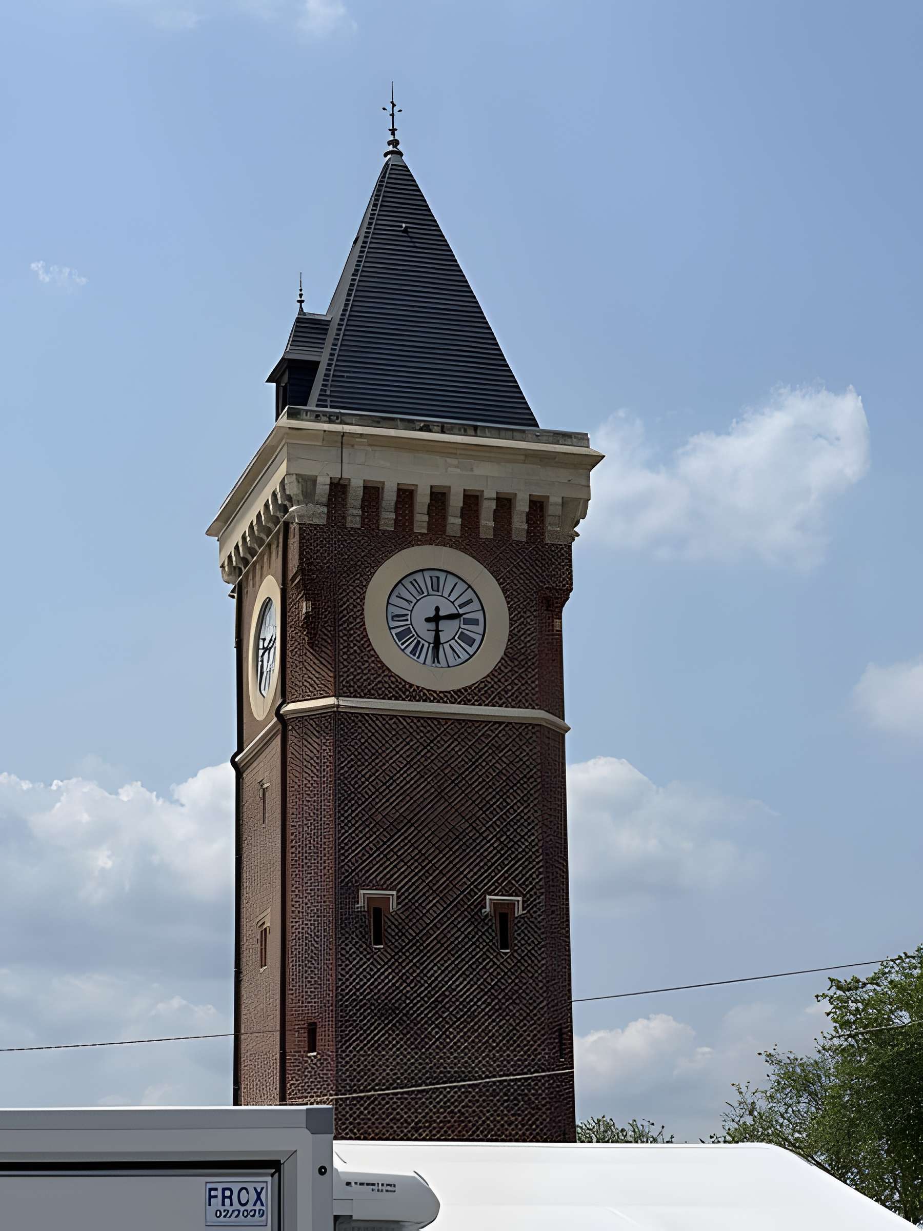 Château d'eau-marégraphe Quai Ferdinand-de-Lesseps à Rouen