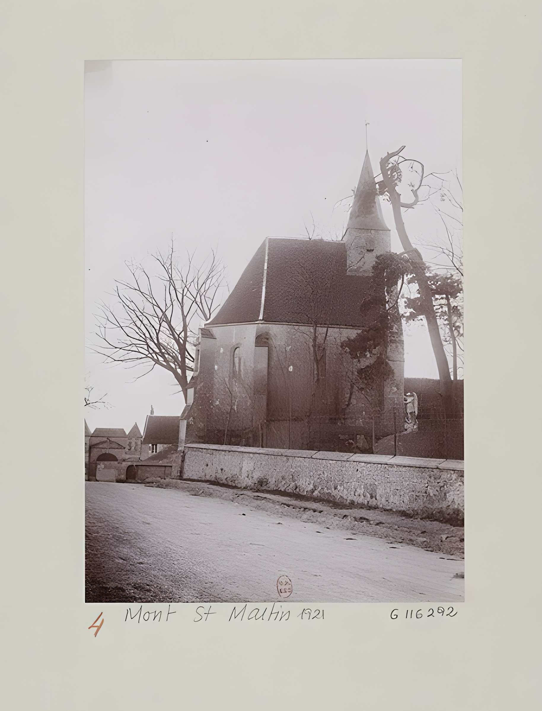 Ancienne abbaye du Mont-Saint-Martin