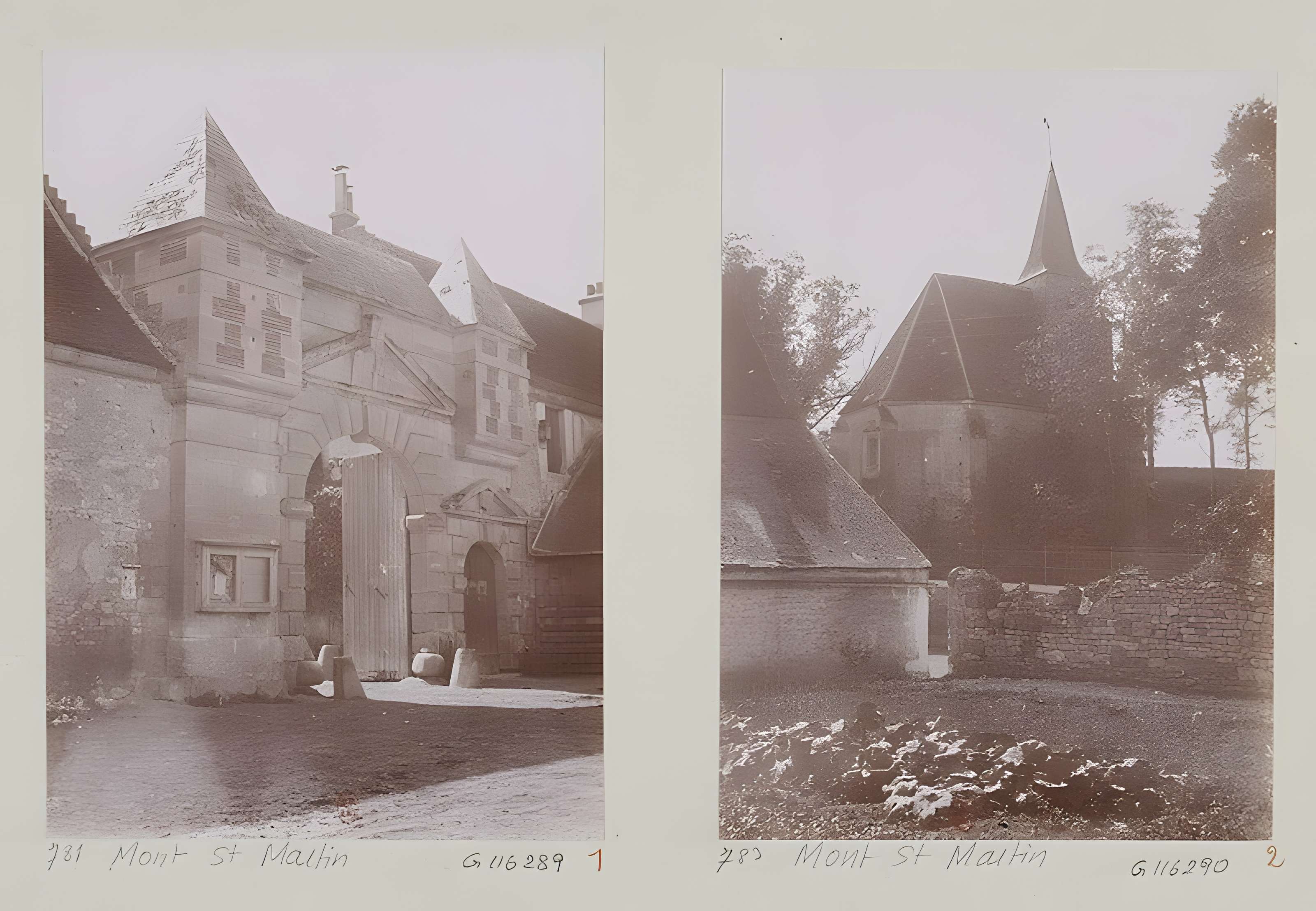 Ancienne abbaye du Mont-Saint-Martin