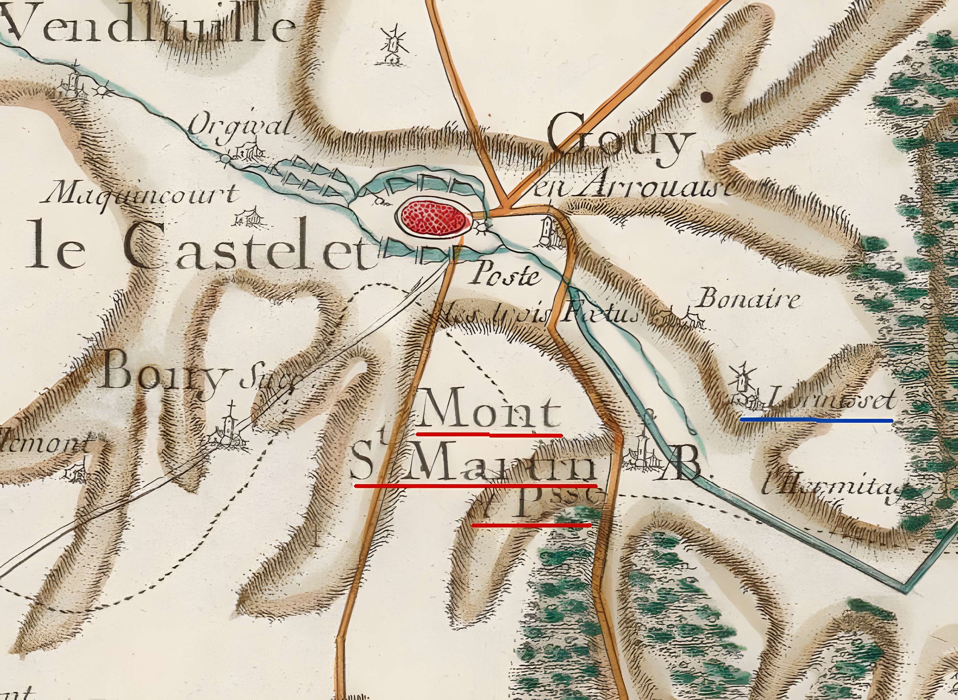 Ancienne abbaye du Mont-Saint-Martin