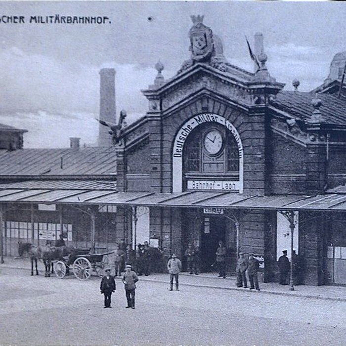 Photo de Rotonde et halle-atelier ferroviaires