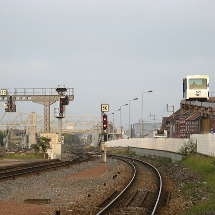 Photo de Rotonde et halle-atelier ferroviaires
