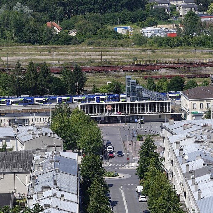 Photo de Rotonde et halle-atelier ferroviaires