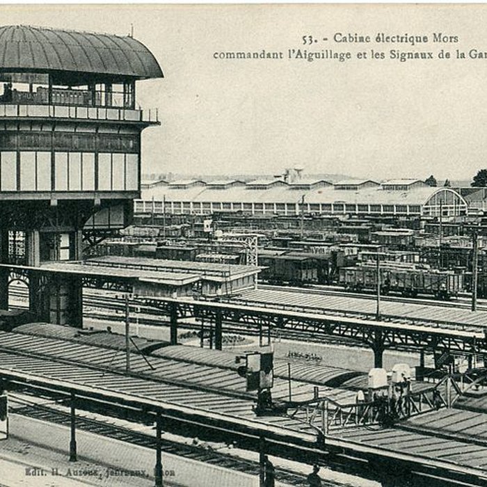 Photo de Rotonde et halle-atelier ferroviaires