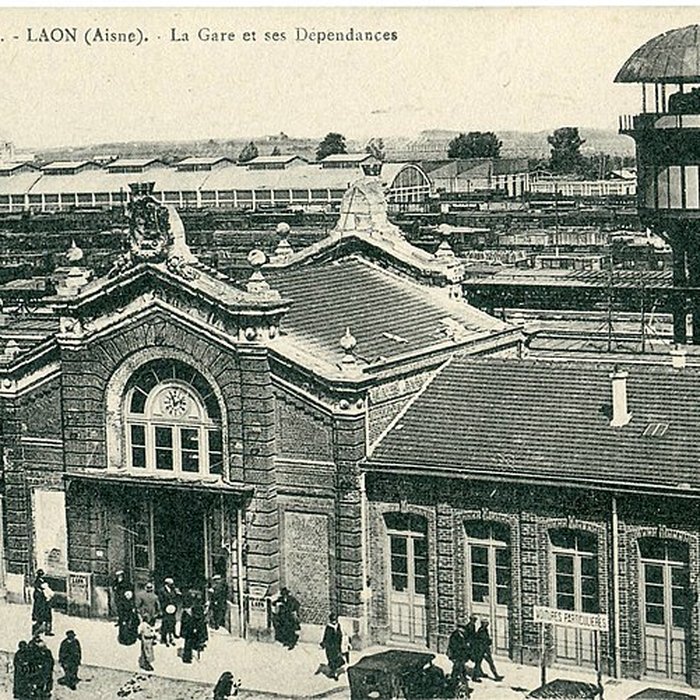 Photo de Rotonde et halle-atelier ferroviaires
