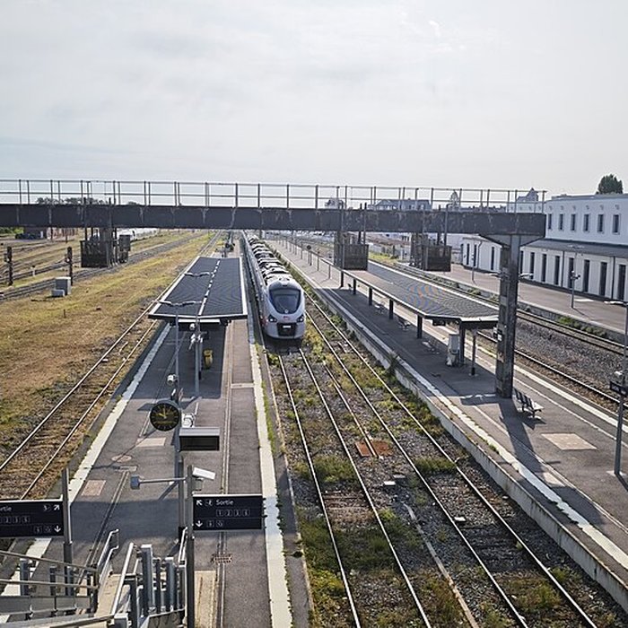 Photo de Rotonde et halle-atelier ferroviaires