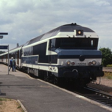 Rotonde et halle-atelier ferroviaires