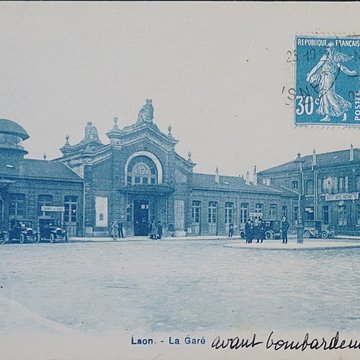 Rotonde et halle-atelier ferroviaires