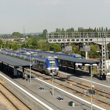 Rotonde et halle-atelier ferroviaires