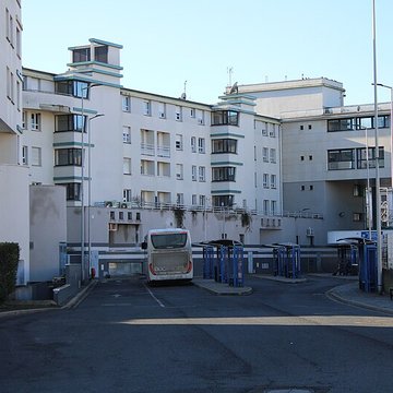 Rotonde et halle-atelier ferroviaires