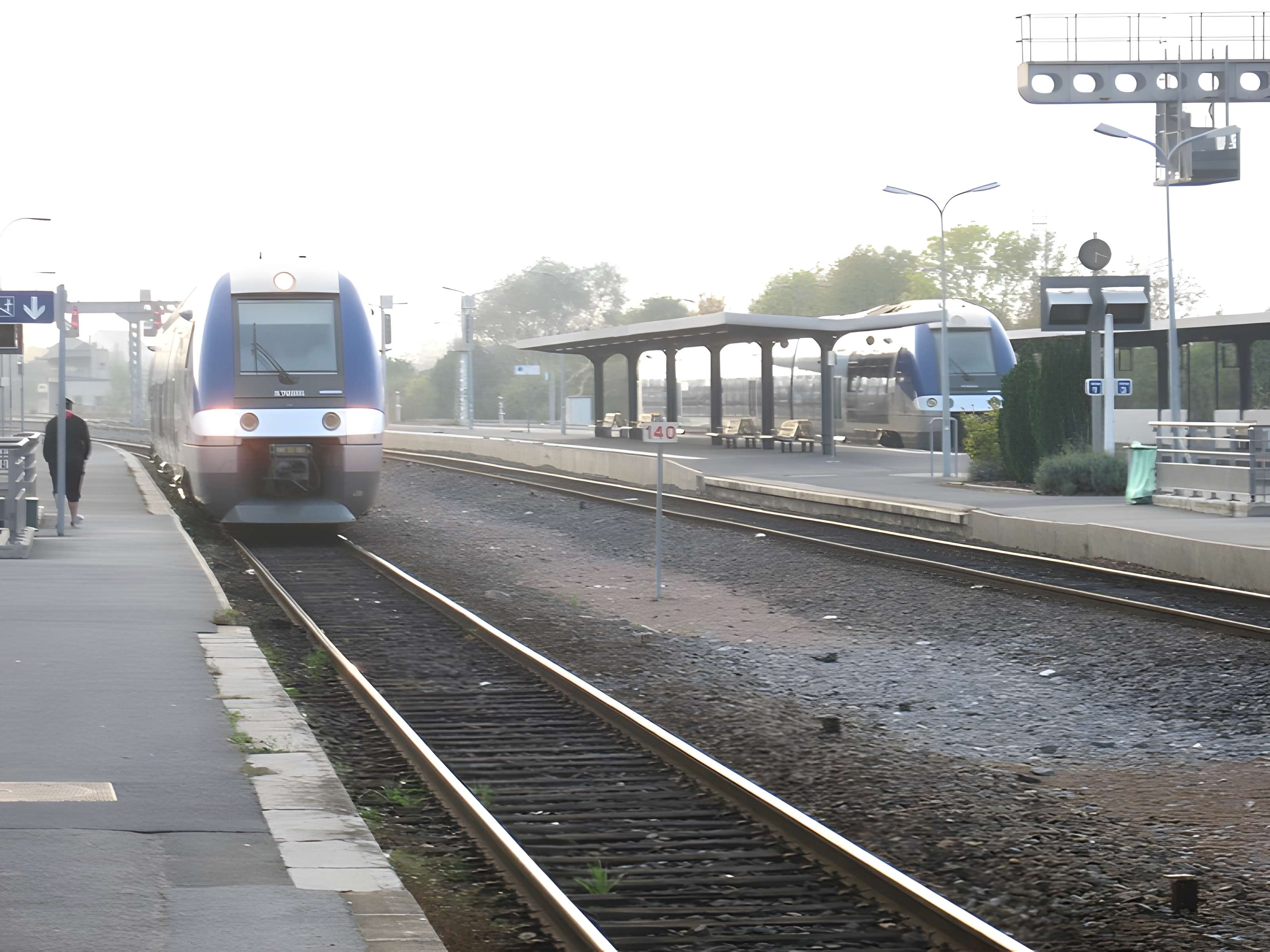 Rotonde et halle-atelier ferroviaires