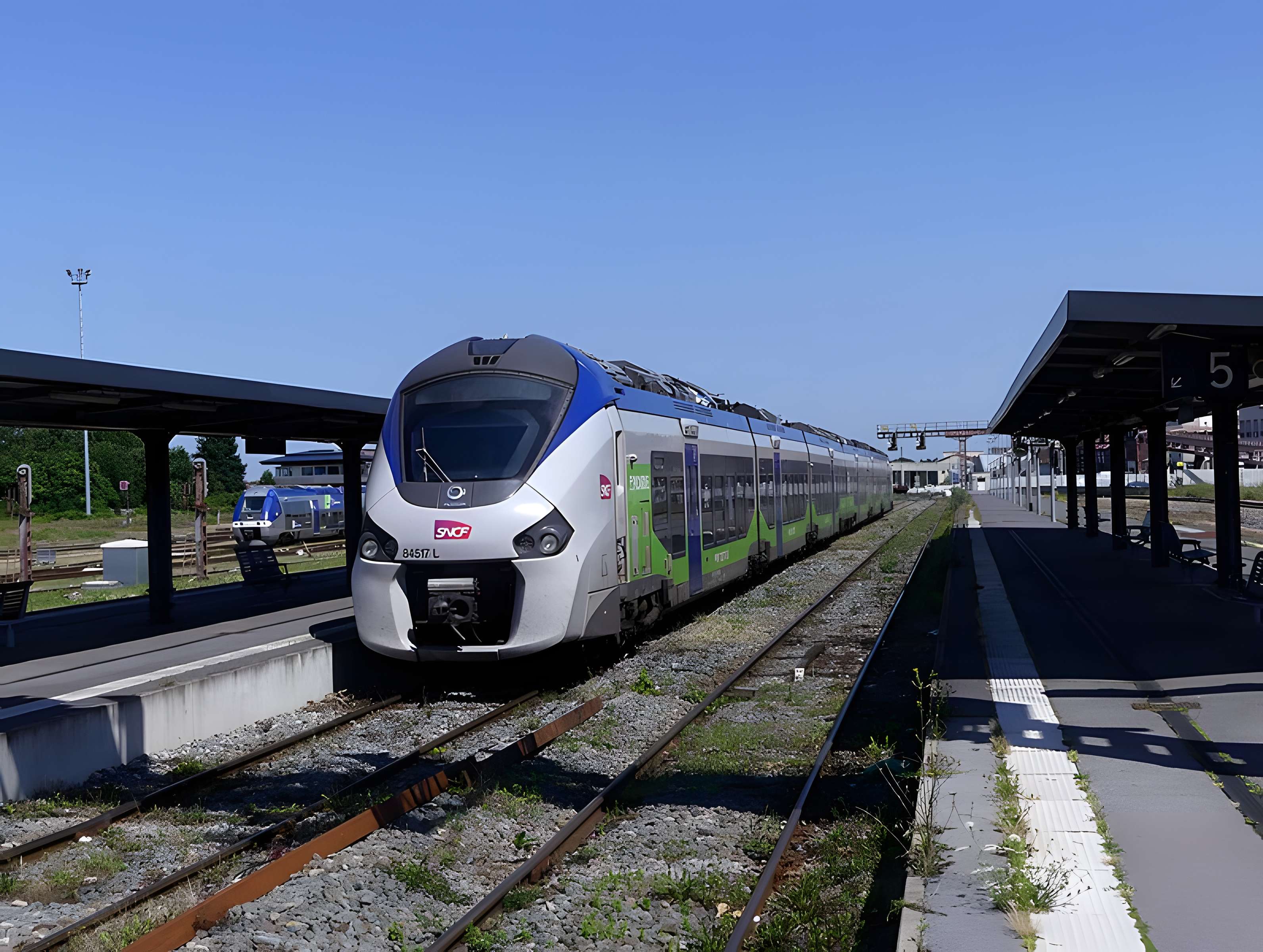 Rotonde et halle-atelier ferroviaires