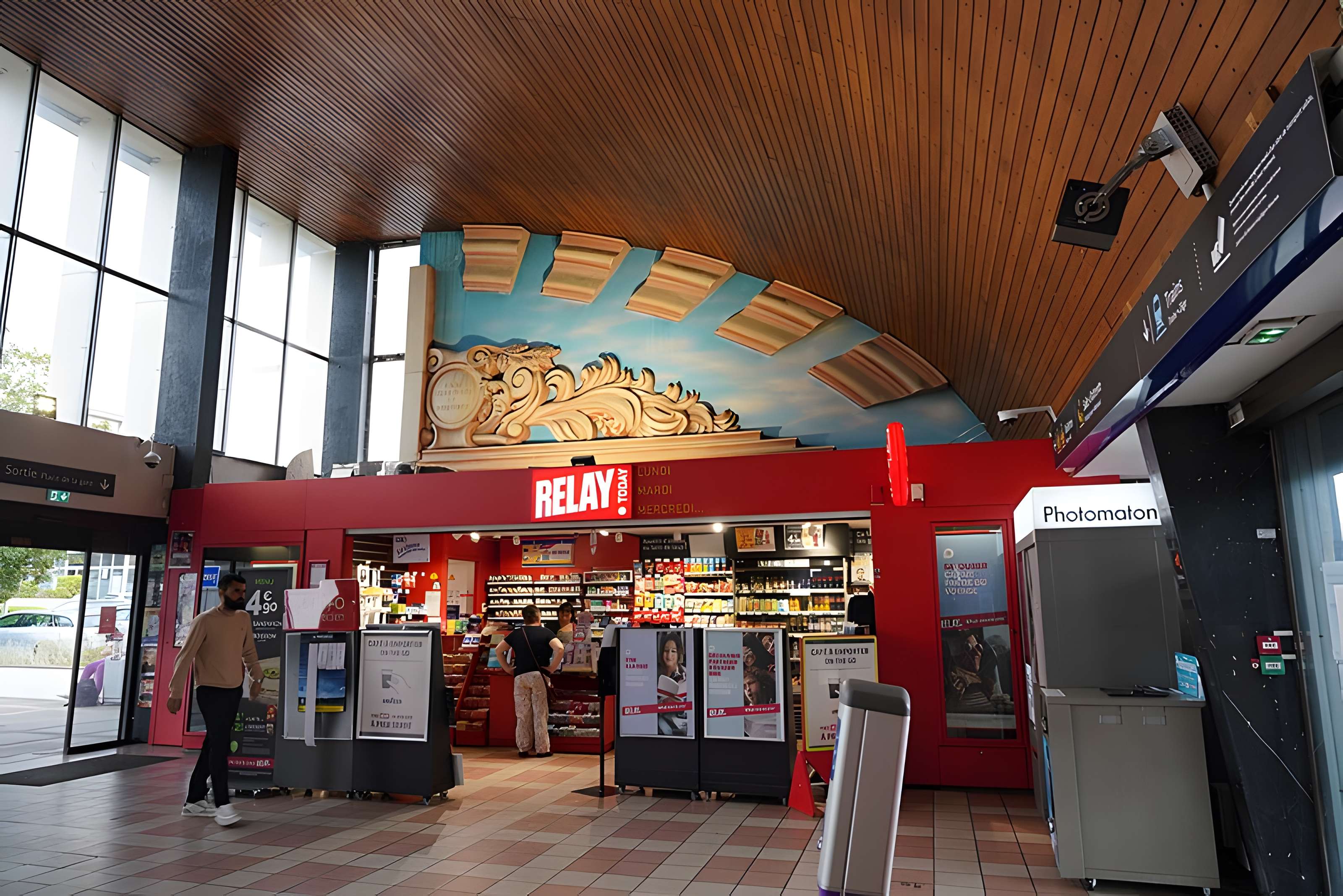 Rotonde et halle-atelier ferroviaires