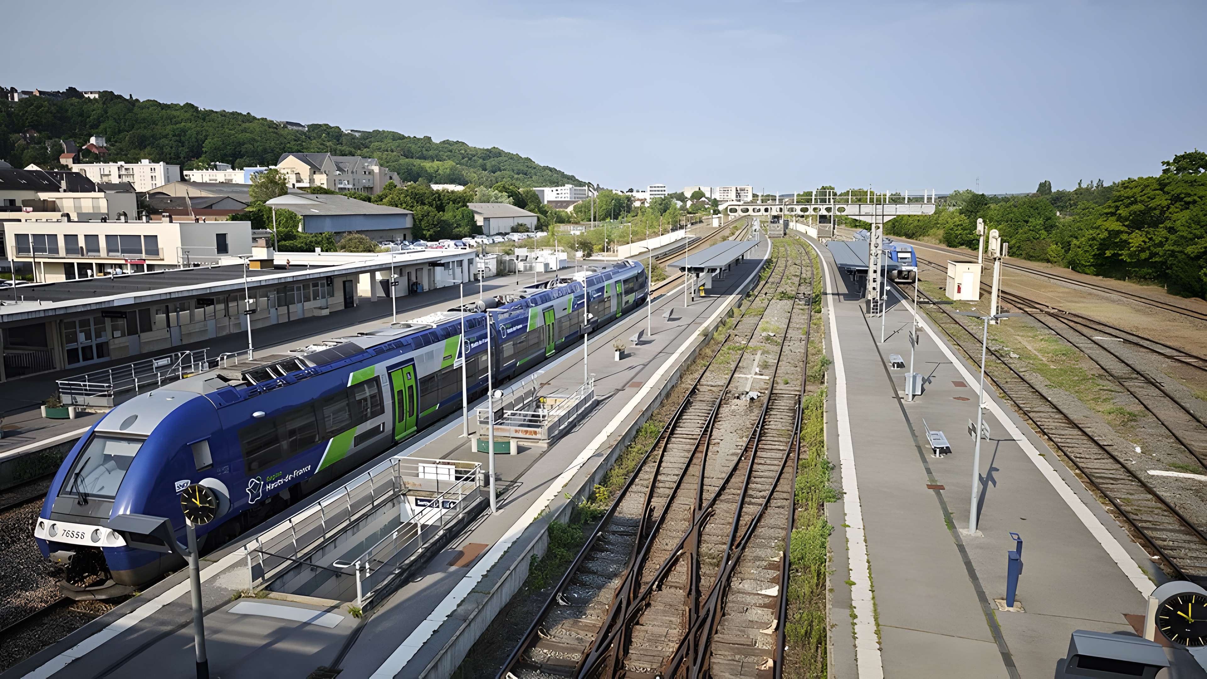 Rotonde et halle-atelier ferroviaires
