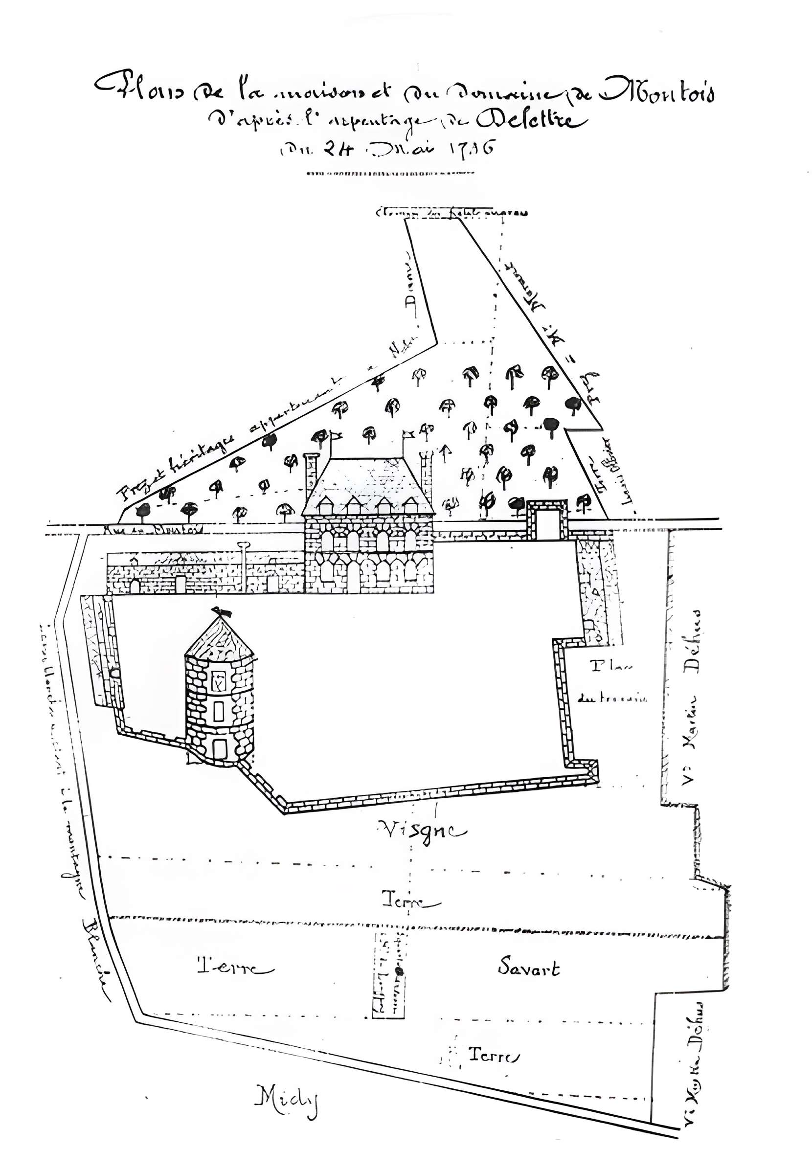 Domaine du château du Montois