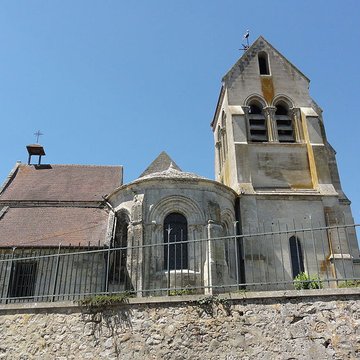 Eglise et ancien cimetière communal