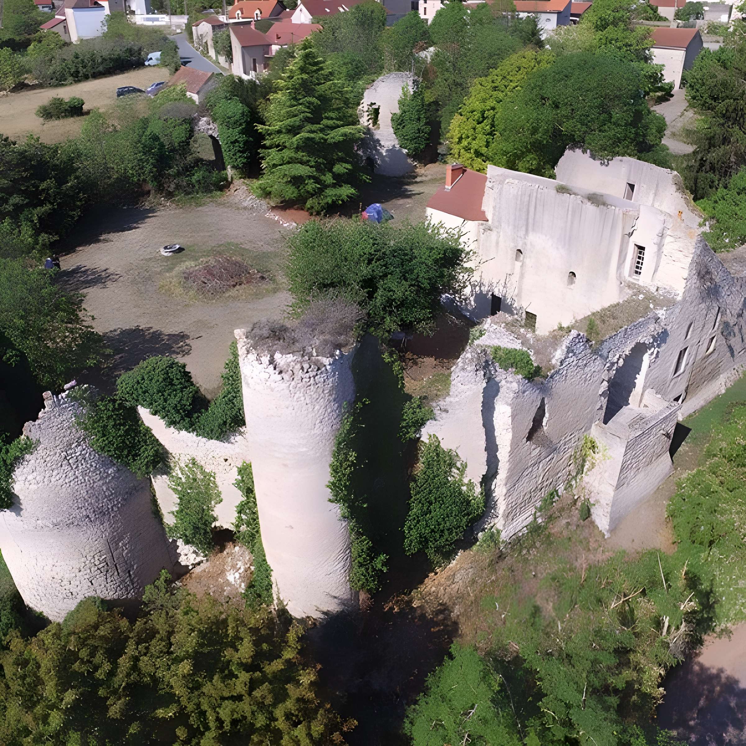 Restes de l'ancien château