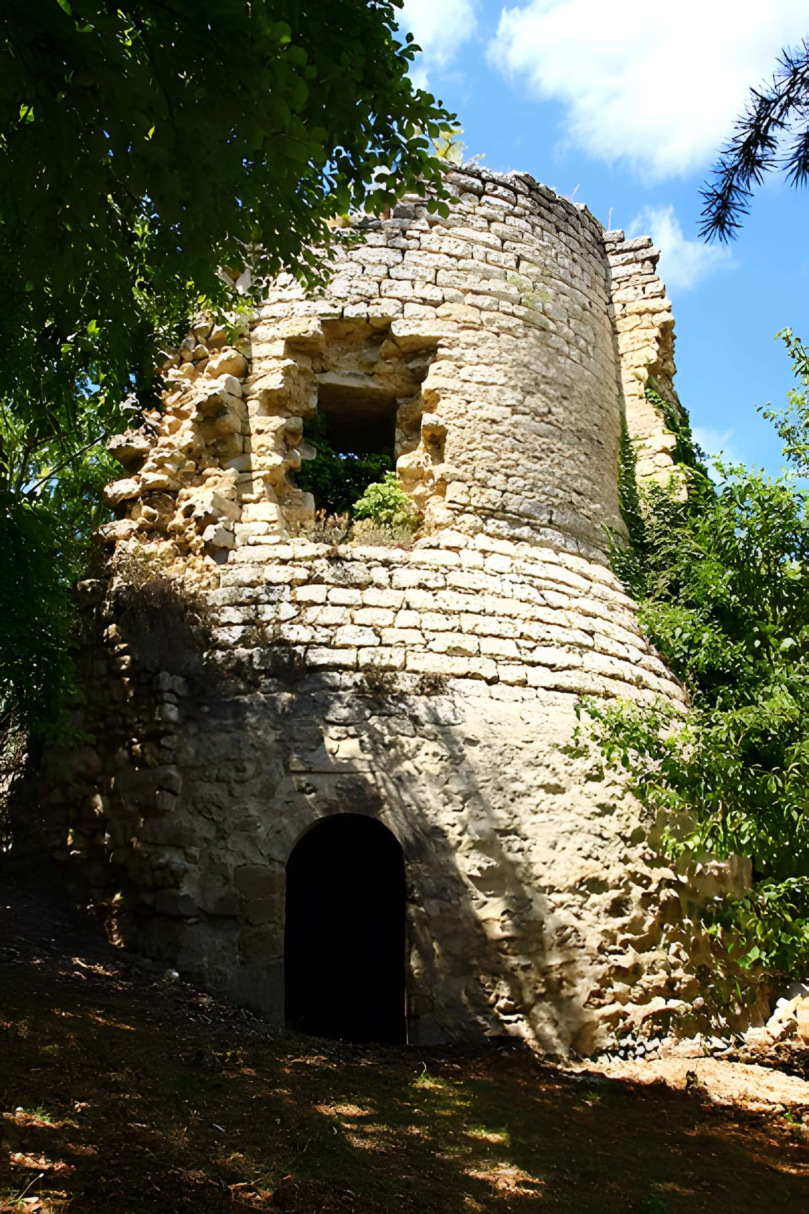 Restes de l'ancien château