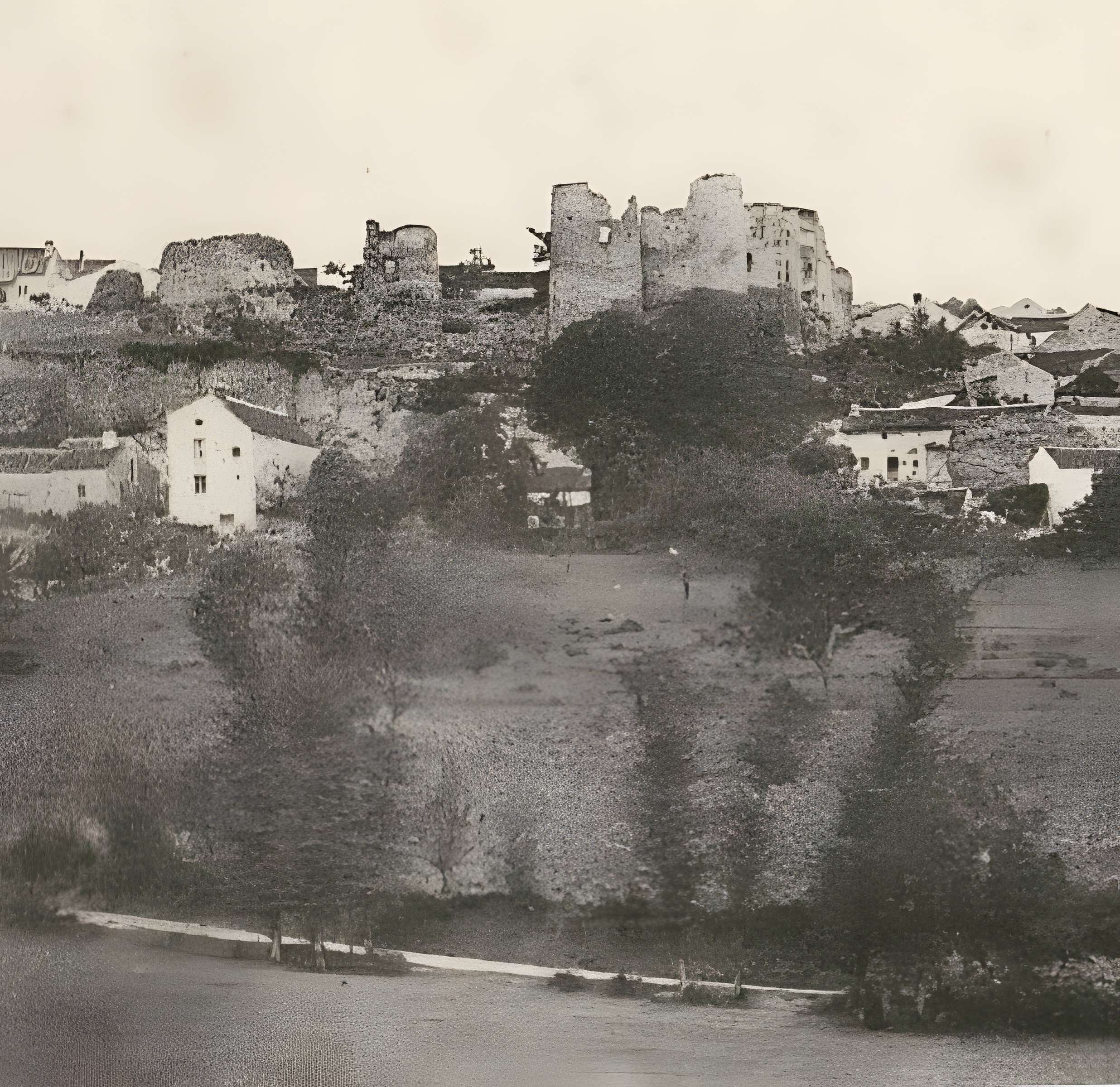 Restes de l'ancien château